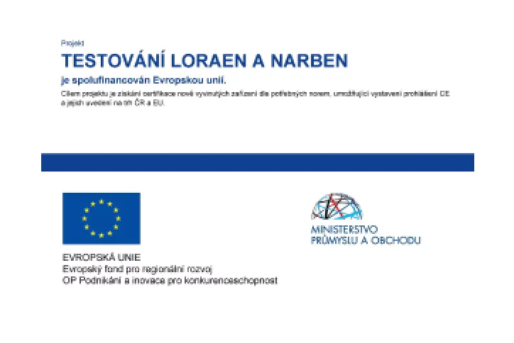 Projekt EU - testování loraen